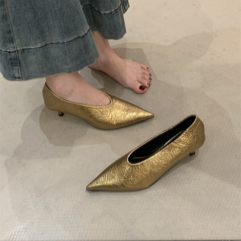 Heels - Осень 2023, новые туфли на плоском