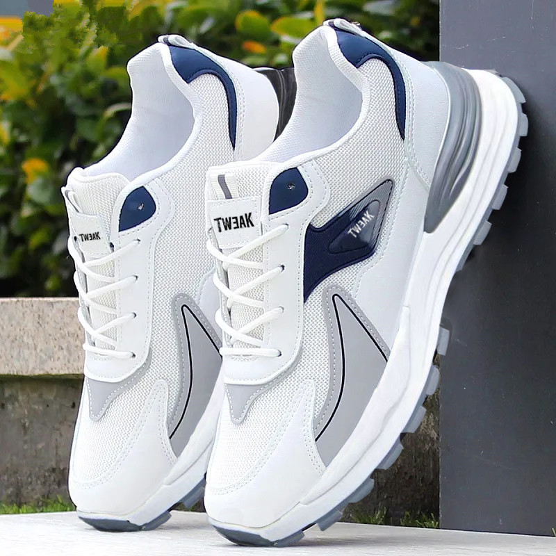 Breathable Mesh Athletic Shoes - Модная мужская обувь, сетчатые кроссовки, удобная